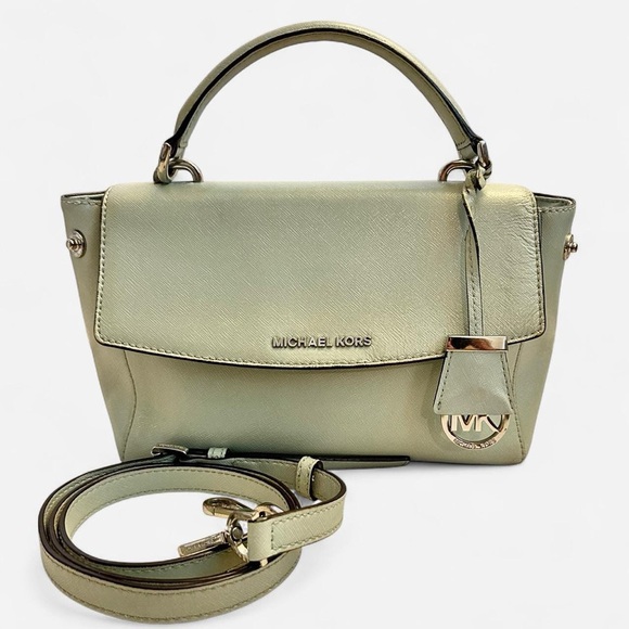 Michael Kors Mini Ava Satchel Mint green bag - Picture 1 of 9